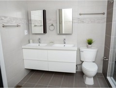 5 Piece Satin Nickel AB-BR817-SN Bathroom Hardware Set Variety Pack