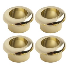 Efficient Cord Management With This Four Piece ABS Desk Grommet Kit For Offices
