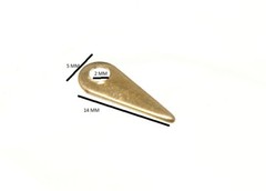 Picture Frame Mounting Turns 13mm EB Brass Plated Pack Of 200