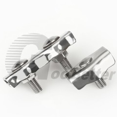 Simplex Duplex Wire Rope Clamps Thimble Clips 2mm-10mm 304 A2 Stainless Steel