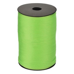 5/32 Inch Polypropylene Rope Braided Ropes, 328ft Nylon Rope Fruit Green