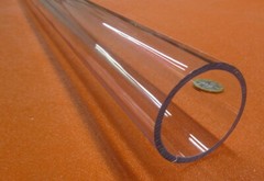 Kmac Polycarbonate Lexan Clear Tube / Tubing 4.75″ x 4.50″ (4 3/4″x4 1/2″)