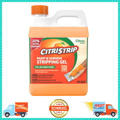 CitriStrip Paint & Varnish Stripping Gel, Citrus Scent, No Harsh Fumes, 1 Quart