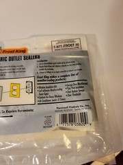 Frost King OS6H Foam Outlet Sealers , 2.5″ x 4″, Set of 6