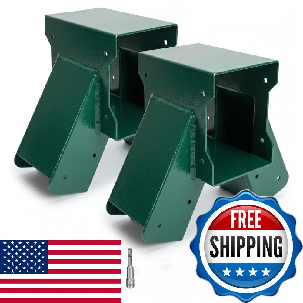 Origle A-Frame Swing Set Bracket Kit 2-Piece Wood Swing Hardware For Outdoor
