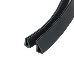Rubber U Channel Edging Trim, 0.5mm-60mm, Seal Strip, Edge Protector with Slot