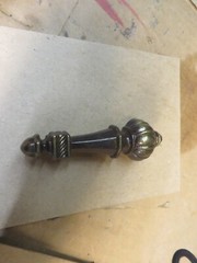 CABINET DOOR PULL VINTAGE NOS 18 PIECES 4″ MOUNTS 2-1/4″ O.C.