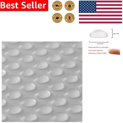 Clear Rubber Feet 100pcs Tiny Bumpons 6x2mm Heavy Duty Adhesive Cabinet Door …