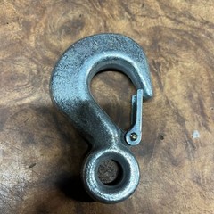 Chain 2.48″ x 1/4″ Utility Clevis Grab Hook Forged Steel HI/OO – set of 2