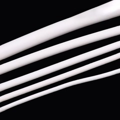 Silicone Rubber Sponge Strip White Closed Cell Circular Foam Backer Rod Seal Bar