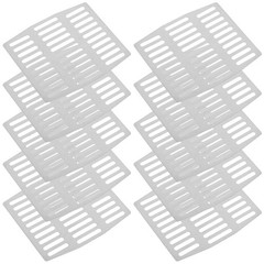 10Pcs Brick Wall Weep Hole Cover Stainless Steel Screen for Efficient Drainage