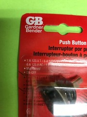 GARDNER BENDER GB GSW-24 PUSH BUTTON SWITCH