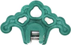 Green Plastic Roof Ice Snow Standing Seam Metal Roof Guards 1, 5 or 10 pack