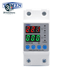 TOMZN TOVPD1-63 Surge and Undervoltage Protection Device, Rego