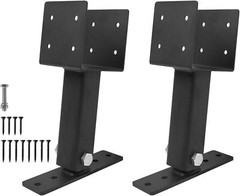 Roof Riser Brackets Kit Adjustable Angle Roof Riser with 4X4 and 4X6 (2 Pack)