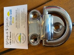 10mm Folding Pad Eye 316 Stainless Steel M10 Shade Sail Boating Marine ODS-FPE10