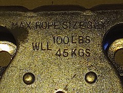 Campbell Chain T7550502 Wall And Ceiling Pulley 2 Inch For 3/8 Inch Rope Zinc Pl