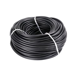 Solid Nitrile Rubber Cord O-Ring Strip Anti Oil Seal Gasket Dia 2 to 22mm Black
