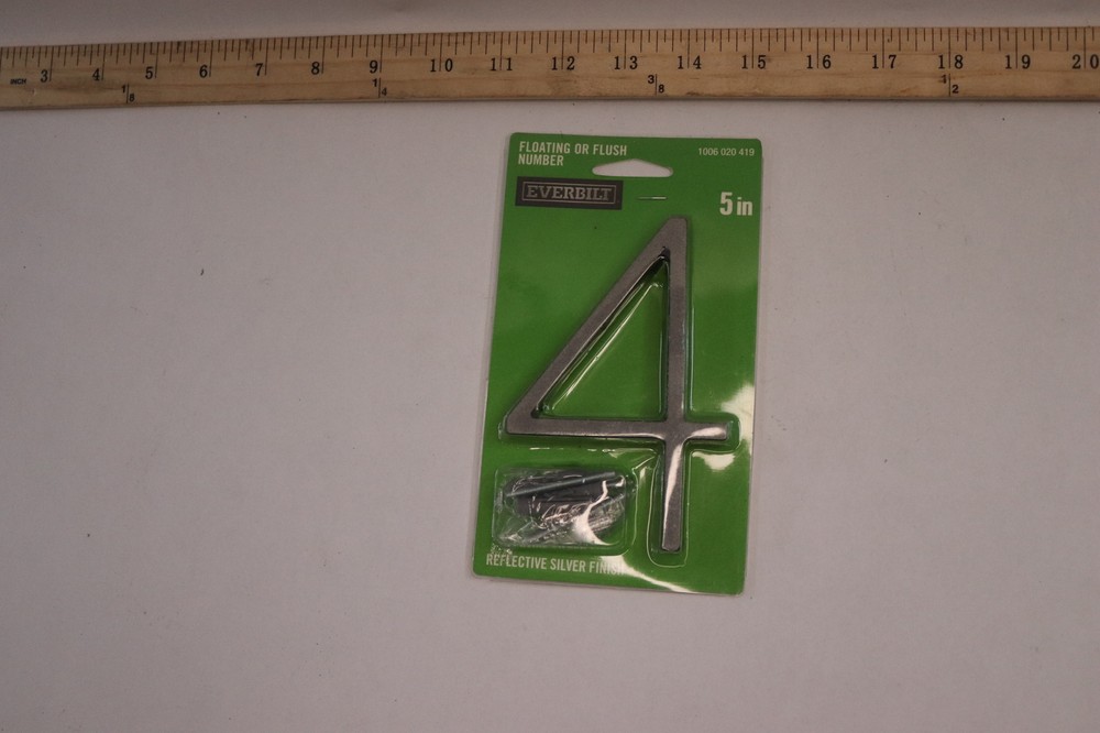 Everbilt Floating or Flush Number # 4 Black Finish 5″ 1006 202 419