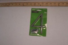 Everbilt Floating or Flush Number # 4 Black Finish 5″ 1006 202 419
