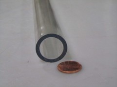 Polycarbonate Round Clear Tube / Tubing 1.00″ x .750″ (1.0″ x 3/4″)-940