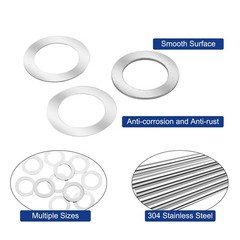 1/2 x 28 Barrel Shim Kit for Muzzle Brake Alignment Set .223/5.56mm (44 Pack