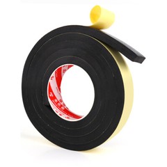 1mm-20mm Thick Neoprene Self Adhesive Backed Foam Sponge Strip Sticky Seal 10M