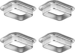2″ x 3″ Rain Gutter Downspout Drop Outlet Aluminum K Style 2" x 3"
