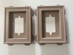 Mid America Recess Mini Mount Precut Color 207 Hazel(2 Count)