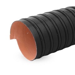 60mm / 2.36″ Silicone 2 Ply Black Air Ducting Flexible Duct Cold & Hot Air