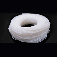 Solid Round Silicone Rubber Seal Strip Sealing Gasket HIGH TEMP Dia Ø1mm – 25mm