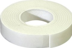 Mounting Tape, Double-Sided Adhesive, White, 1/2 x 42 In. – 121120