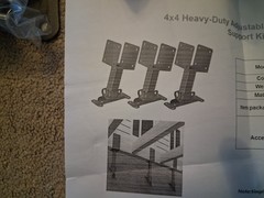 3 Piece 4×4 Heavy Duty Roof Riser Brackets–FREE SHIPPING!