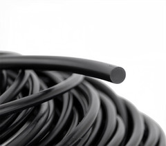 Black Brown Fluorine Rubber solid Round Sealing Strip O-ring Seal Cord Ø 2-18mm