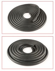 Diameter 5mm To 20mm Round Sponge Cord Black Foam EPDM Rubber Gasket Trim Seal