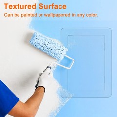 Suteck Plastic Access Panel for Drywall Ceiling 4 x 6 Inch 4 x 6inch, White