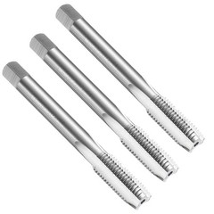 3pcs Male Straight Threads M10 x 1.25 for Metric Thread Tool