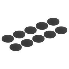10 Pcs Non Slip Furniture Pads 22mm x 2mm, Adhesive Backed Rubber Feet