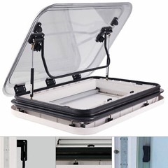 3 Sizes Aluminum Skylight Roof Vent Hatch Fit Caravan RV 800 /700/500 x 500 mm!