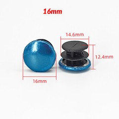 16mm ~ 60mm Round Blanking End Cap Tube Plug Inserts Pipe Cover Stainless Steel