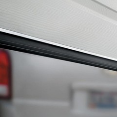 BOWSEN Garage Door Bottom Seals 10 FT, Black (1/4″ T-Channel End)