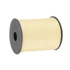 1/8″ Polypropylene Braided Rope 328ft Nylon Hollow Cord for Hiking Outdoor Beige