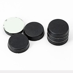 Black Round/Square Self Adhesive Rubber Feet Bumper Stops for Chopping Boards