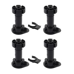 Modern Adjustable Furniture Legs 4 Pieces Suitable for Tables Cupboards Shelves