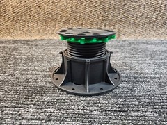(QTY 5) Boss Pedestal Adjustable 40-65mm Floor Raising Polypropylene, Black