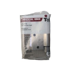 Tell Manufacturing HG100323 Spring Commercial Hinge, Stainless Steel