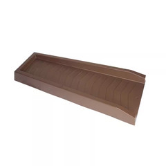 24 in. Brown Vinyl Splash Block