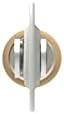 Everhard Nylon Double-End Screen Roller, Concave/Convex (MR12120)