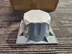 (QTY 48) TRADE PRO TP-HPR3 Heat Pump Riser 3″ PVC Gray 14857