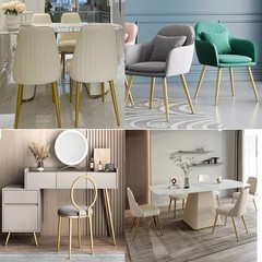 Osring 30 Inch Furniture Table Legs Golden Steel Round Tapered Modern Coffee